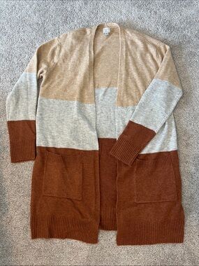 A New Day Block Cardigan